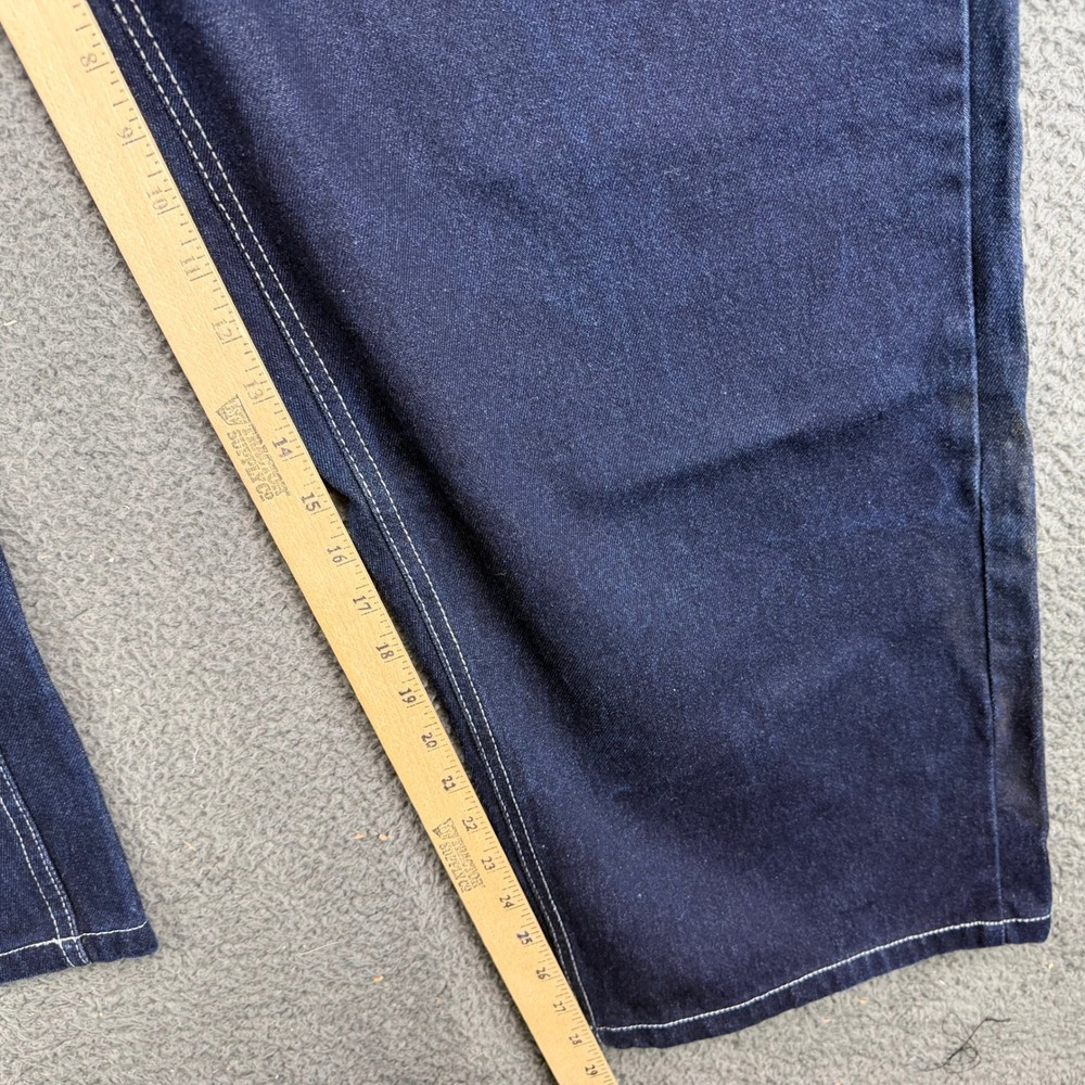 Southpole Authentic Collection Mens 36 Baggy Wide Leg Indigo Denim Jeans Y2K - Picture 5 of 8